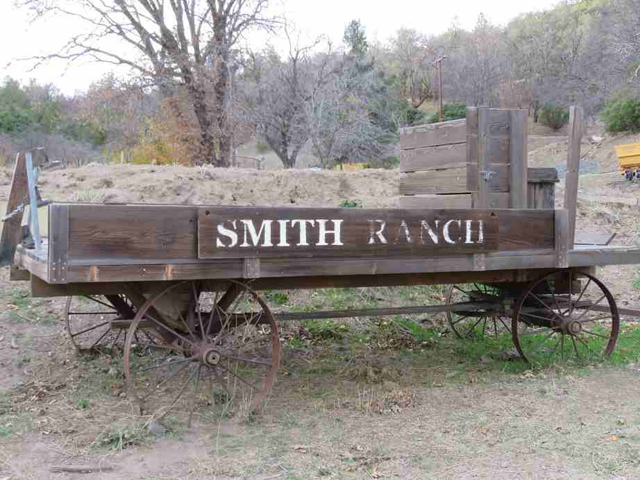 Hay Wagon at Smith Ranch in Julian, CA