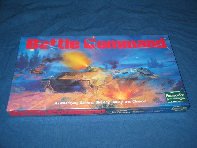 Photo of 1989 board game Battle Command by Presicion Toy of Julian, CA