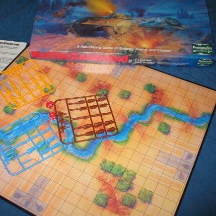 Battle Command board game designed and made by author Gregory O. Smith