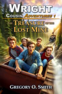Book cover for the Treasure of the Lost Mine