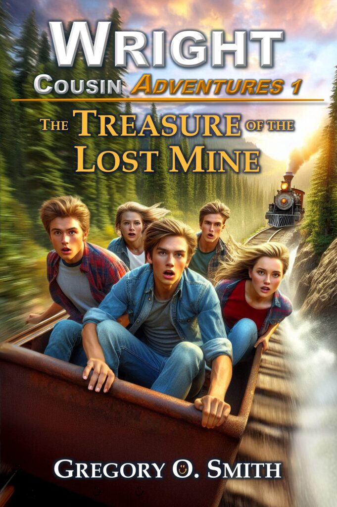 Book cover for the Treasure of the Lost Mine