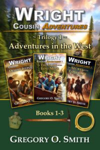 Book cover for Wright Cousin Adventures Trilogy 1