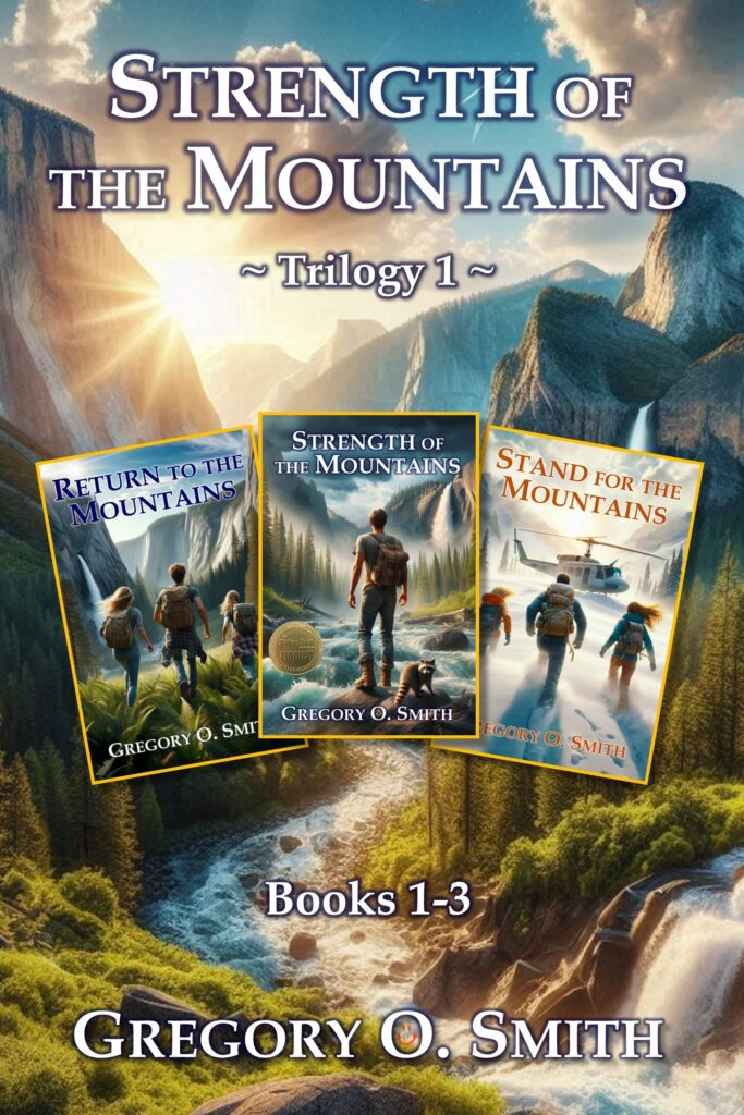 Book cover for the Strength of the Mountains Trilogy 1 by Gregory O. Smith